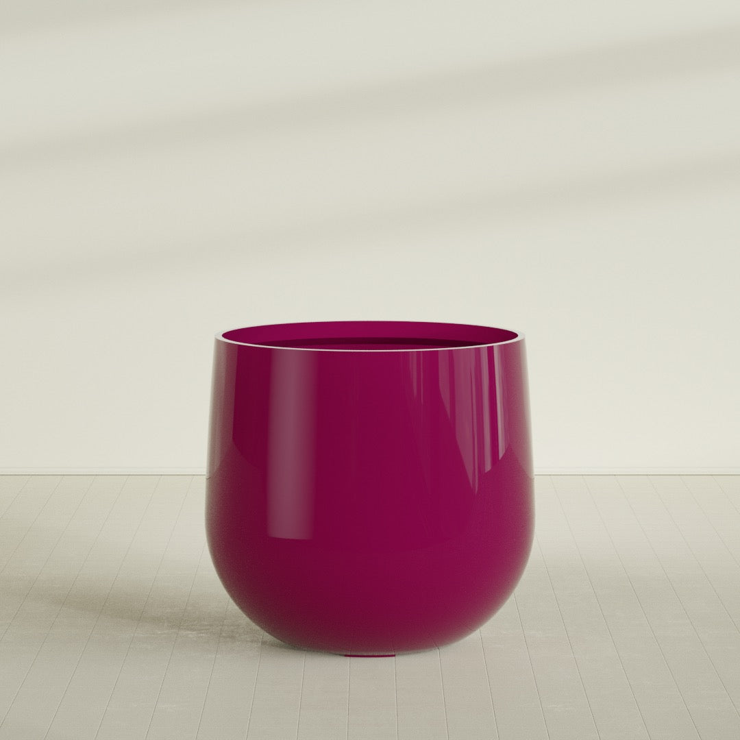 Westfield - 46in diam. x 41in - Gloss Eggplant - Gloss Eggplant,46 in diam. x 41 in H