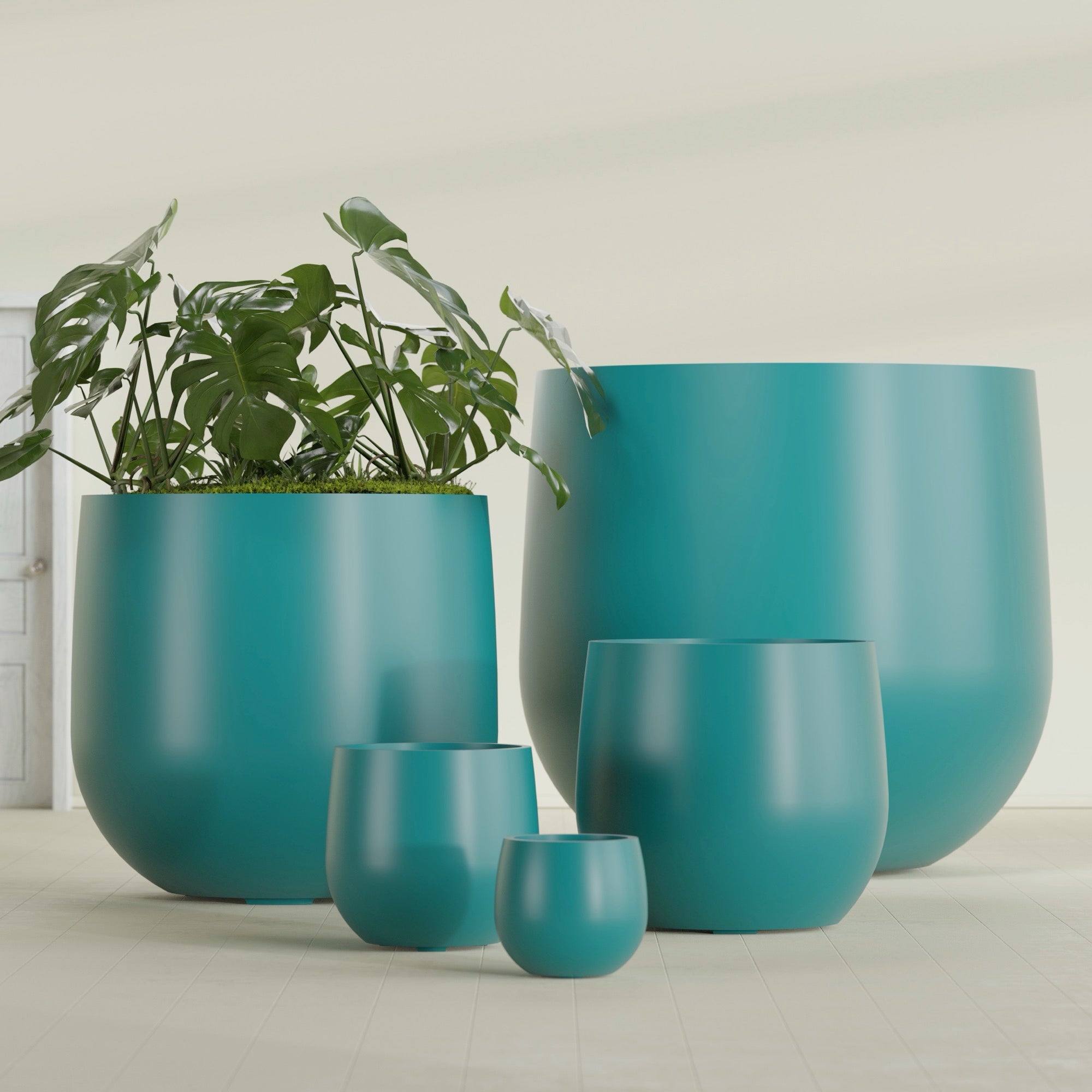 Westfield - 10in diam. x 9in - Satin Sea Foam - Satin Sea Foam,10 in diam. x 9 in H