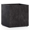 Reglito Cube - 23.6in x 23.6in x 24.2in - Carbon Stone - Carbon Stone,23.6 in x 23.6 in x 24.2 in