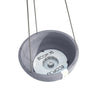 Hanging Brussels Small Bowl Planter - 10.5 in x 10.5 in x 5 in - Dark Grey - Dark Grey,10.5 in x 10.5 in x 5 in