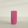 Saint Tropez Large Tall Round Fiberglass Planter - 20 in x 20 in x 43 in - Gloss Pink Violet - Gloss Pink Violet,20 in x 20 in x 43 in