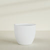 Wannsee Extra Large Round Fiberglass Planter - 50 in x 50 in x 44 in - Gloss White - Gloss White,50 in x 50 in x 44 in