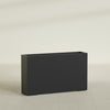 Perth Extra Large Long Rectangle Fiberglass Planter - 72 in x 16 in x 42 in - Matte Black - Matte Black,72 in x 16 in x 42 in