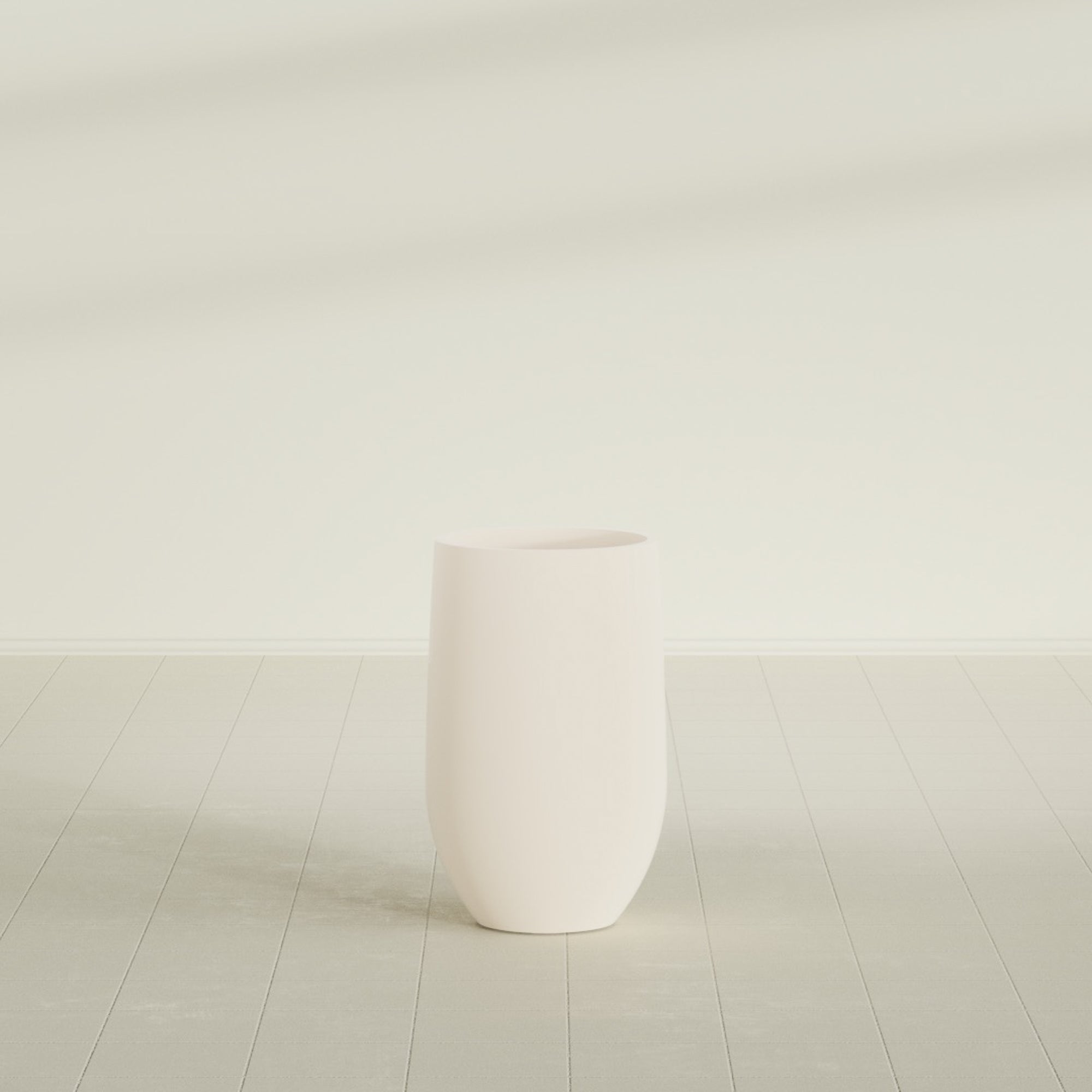 Westfield - 15in diam. x 24in - Limited Edition: Limestone White (Gloss Finish) - Limited Edition: Limestone White (Gloss Finish),15 in diam. x 24 in H