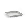 Small Square Saucer - 14 in x 14 in x 1.5 in - White Grey - White Grey,14 in x 14 in x 1.5 in