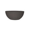 Curbside Flat Bottom Bowl Plastic Planter - 34.5 in x 34.5 in x 13 in - Quarry Black - Quarry Black,34.5 in x 34.5 in x 13 in