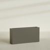 Milano Extra Large Narrow Rectangle Fiberglass Planter - 48 in x 10 in x 24 in - Matte Bronze - Matte Bronze,48 in x 10 in x 24 in