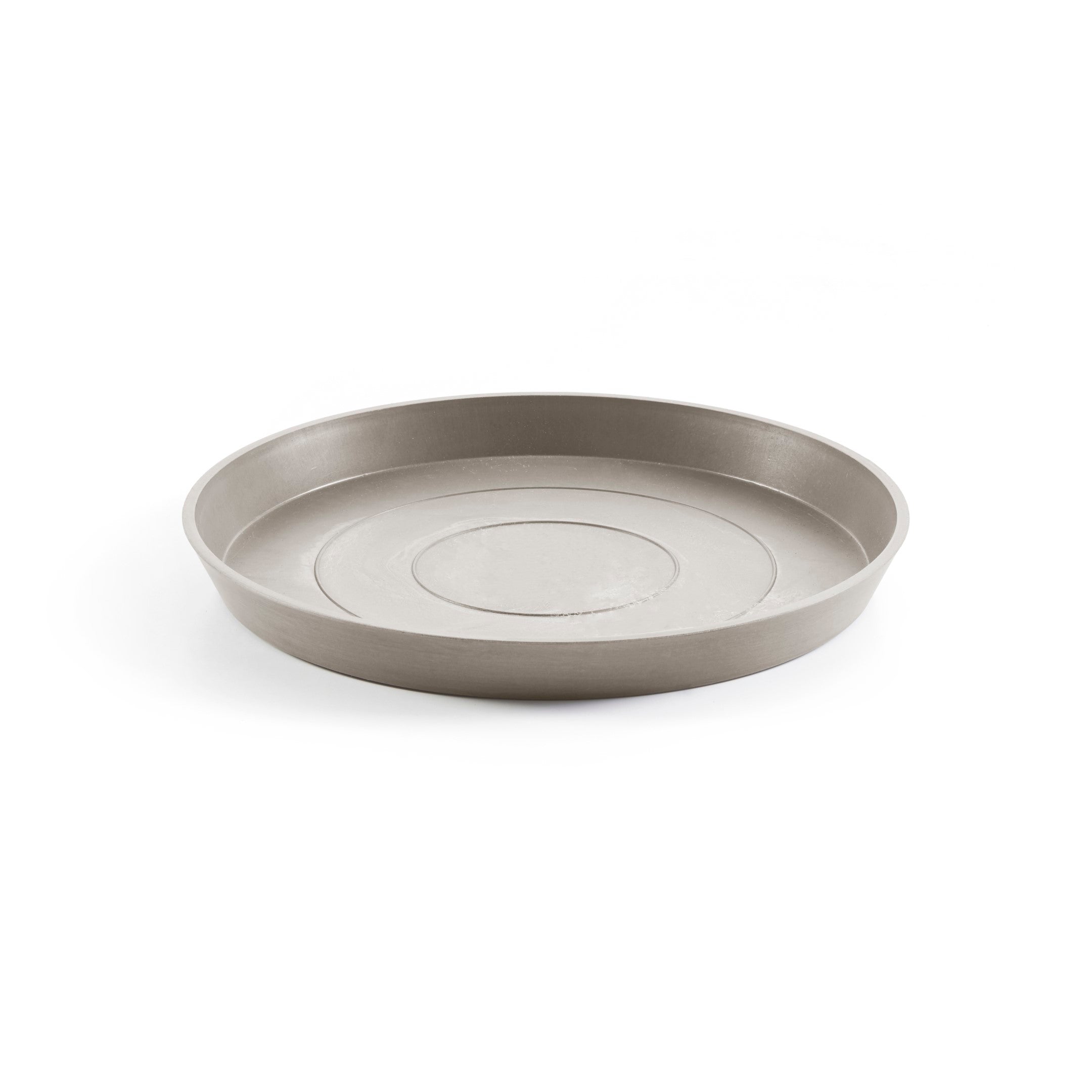 Small Round Saucer - 20 in x 20 in x 1.5 in - Taupe - Taupe,20 in x 20 in x 1.5 in