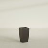 Toulan Medium Tall Tapered Square Fiberglass Planter - 12 in x 12 in x 22 in - Matte Brown - Matte Brown,12 in x 12 in x 22 in