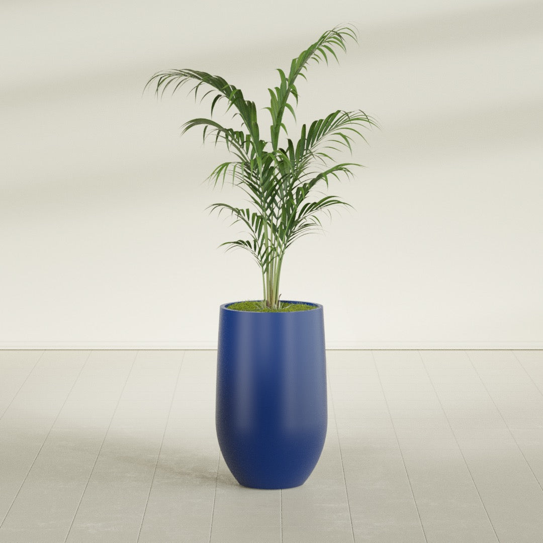 Westfield - 15in diam. x 24in - Matte Cobalt Blue - Matte Cobalt Blue,15 in diam. x 24 in H