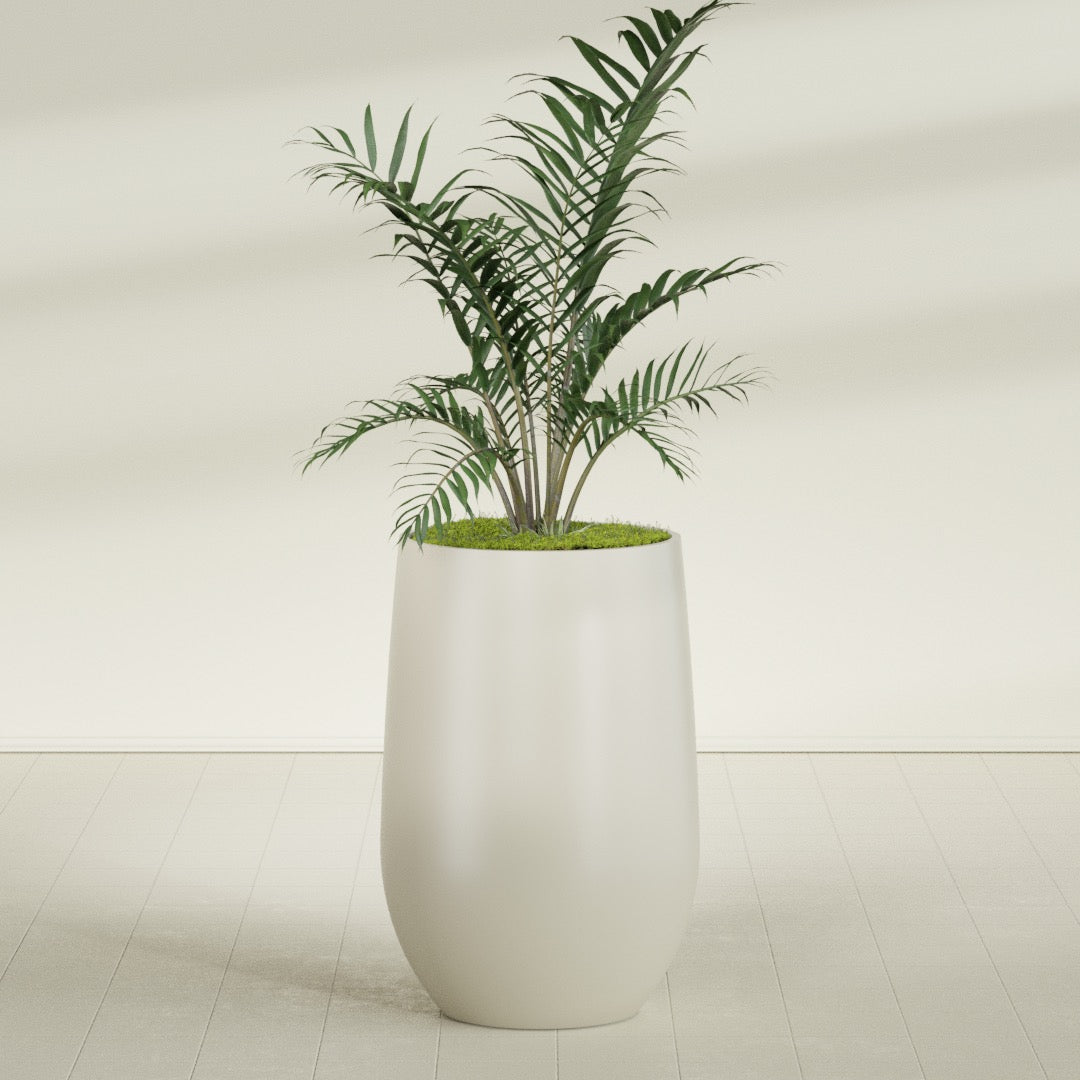 Westfield - 24in diam. x 36in - Satin Beige - Satin Beige,24 in diam. x 36 in H