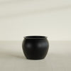Fishbowl Medium Round Fiberglass Planter - 21.5 in x 21.5 in x 19 in - Matte Black - Matte Black,21.5 in x 21.5 in x 19 in