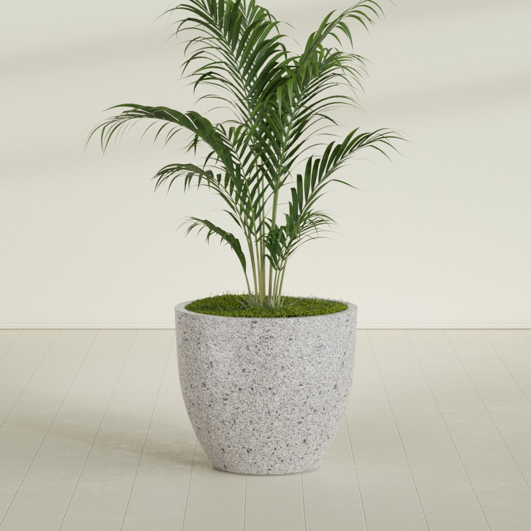 Tapered Round - 39in diam. x 34in - StoneLight - Greystone - StoneLight - Greystone,39 in x 39 in x 34 in