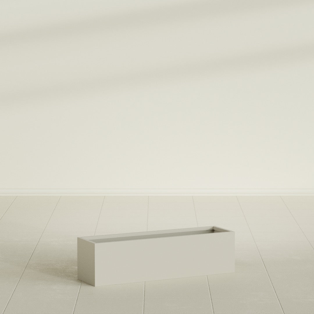 Monaco Rectangle - 26in x 7in x 7 - Satin Beige - Satin Beige,26 in x 7 in x 7 in