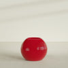 Globe Large Sphere Fiberglass Planter - 30 in x 30 in x 24 in - Gloss Red - Gloss Red,30 in x 30 in x 24 in