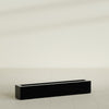 Salon Large Tall Rectangle Fiberglass Planter - 48 in x 8 in x 8 in - Gloss Black - Gloss Black,48 in x 8 in x 8 in