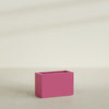 Tolga Large Rectangle Fiberglass Planter - 36 in x 16 in x 24 in - Gloss Pink Violet - Gloss Pink Violet,36 in x 16 in x 24 in