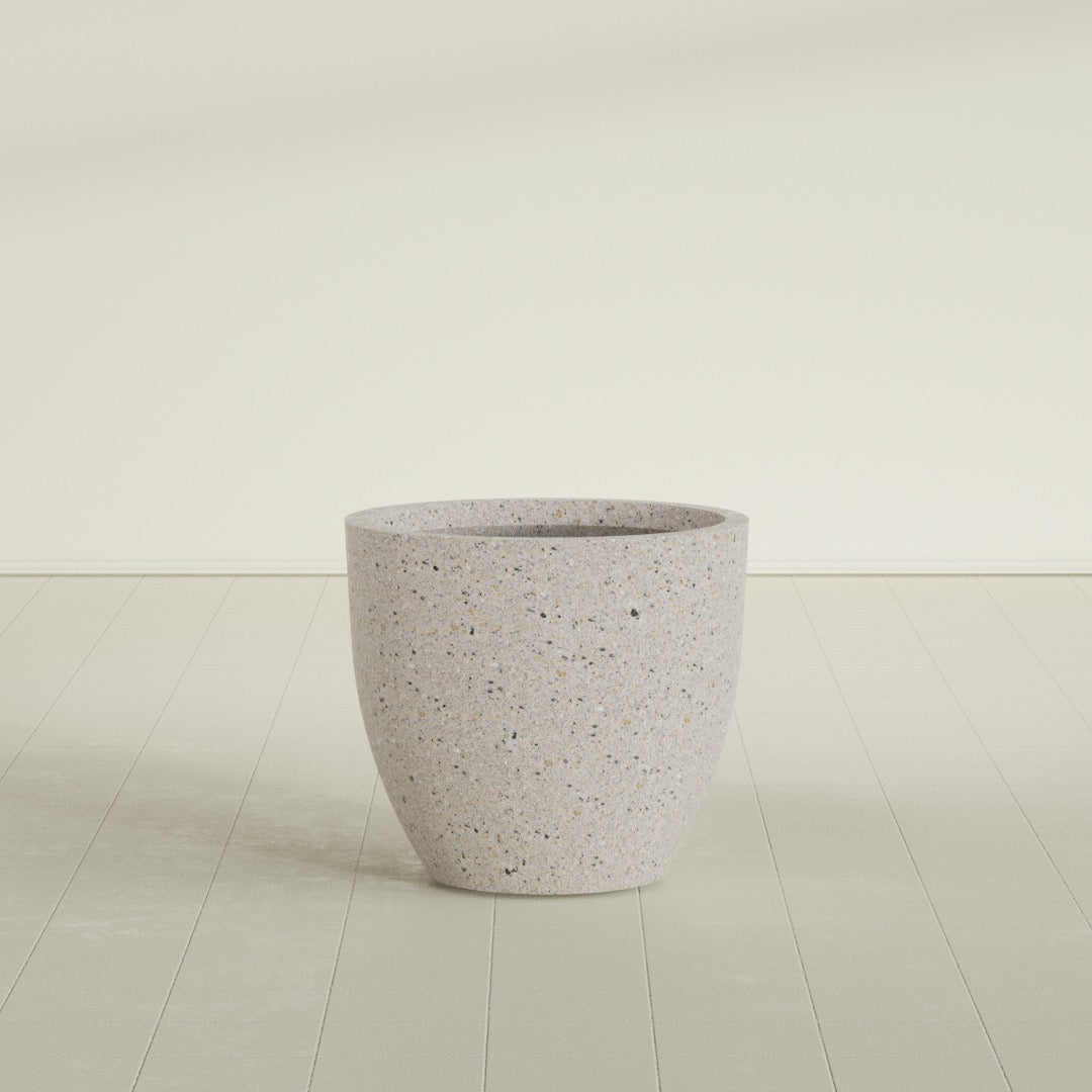 Tapered Round - 33in diam. x 29in - StoneLight - Greystone - StoneLight - Greystone,33 in x 33 in x 29 in
