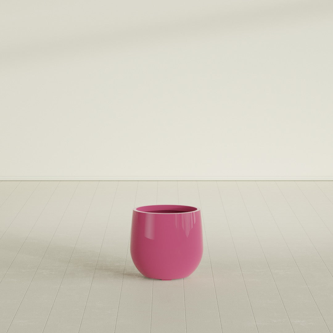 Westfield - 15in diam. x 14in - Gloss Pink Violet - Gloss Pink Violet,15 in diam. x 14 in H