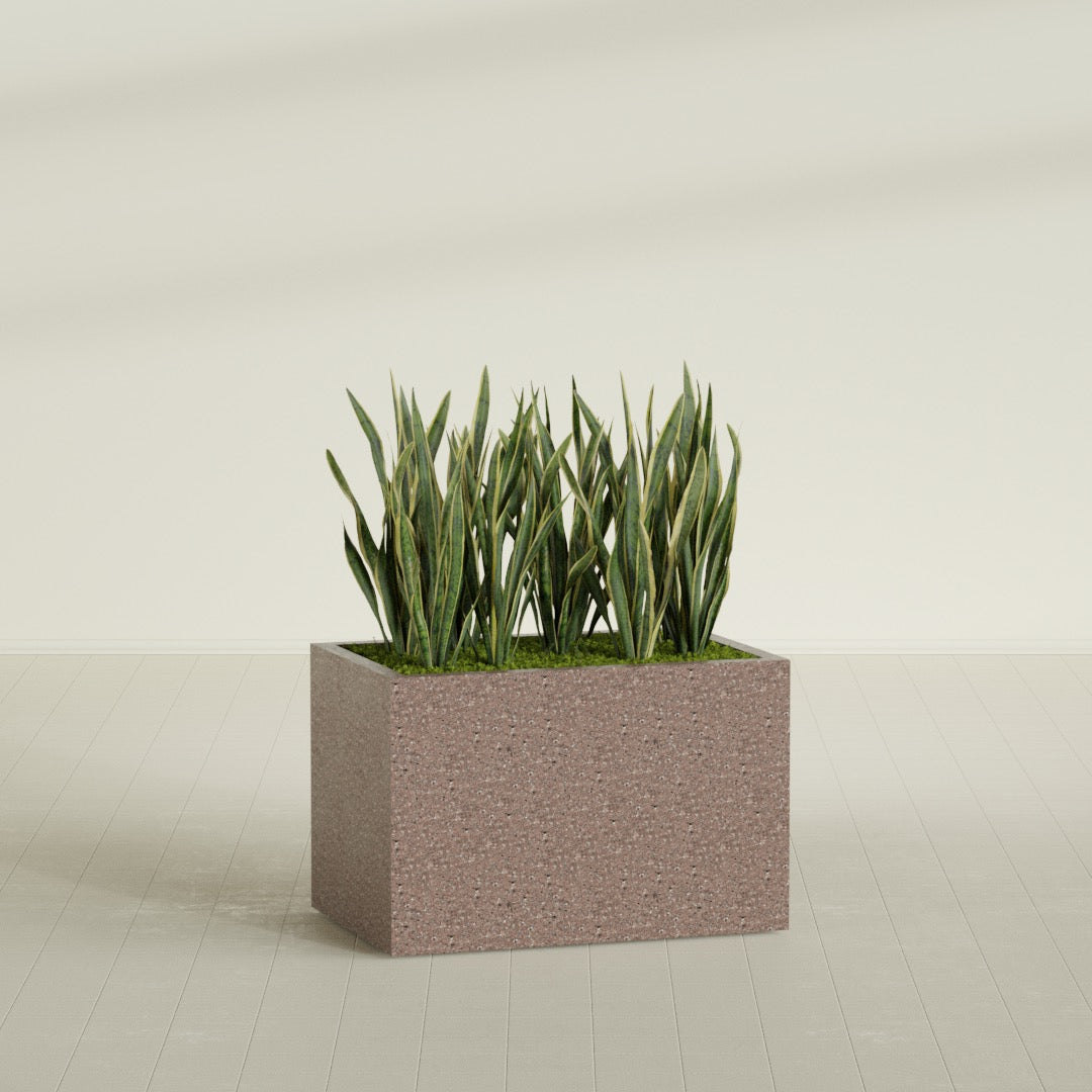 24"-Wide Rectangle - 36in x 24in x 24in - StoneLight - Sunstone - StoneLight - Sunstone,36 in x 24 in x 24 in