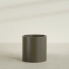 Rio Grande Medium Round Fiberglass Planter - 22 in x 22 in x 22 in - Matte Bronze - Matte Bronze,22 in x 22 in x 22 in