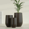 Westfield - 15in diam. x 24in - Matte Brown - Matte Brown,15 in diam. x 24 in H