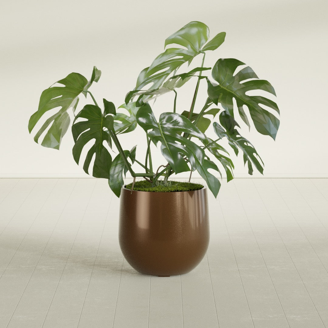 Westfield - 19in diam. x 18in - Metallic Bronze - Metallic Bronze,19 in diam. x 18 in H