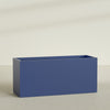 Brisbane Extra Large Long Rectangle Fiberglass Planter - 72 in x 24 in x 32 in - Matte Cobalt Blue - Matte Cobalt Blue,72 in x 24 in x 32 in