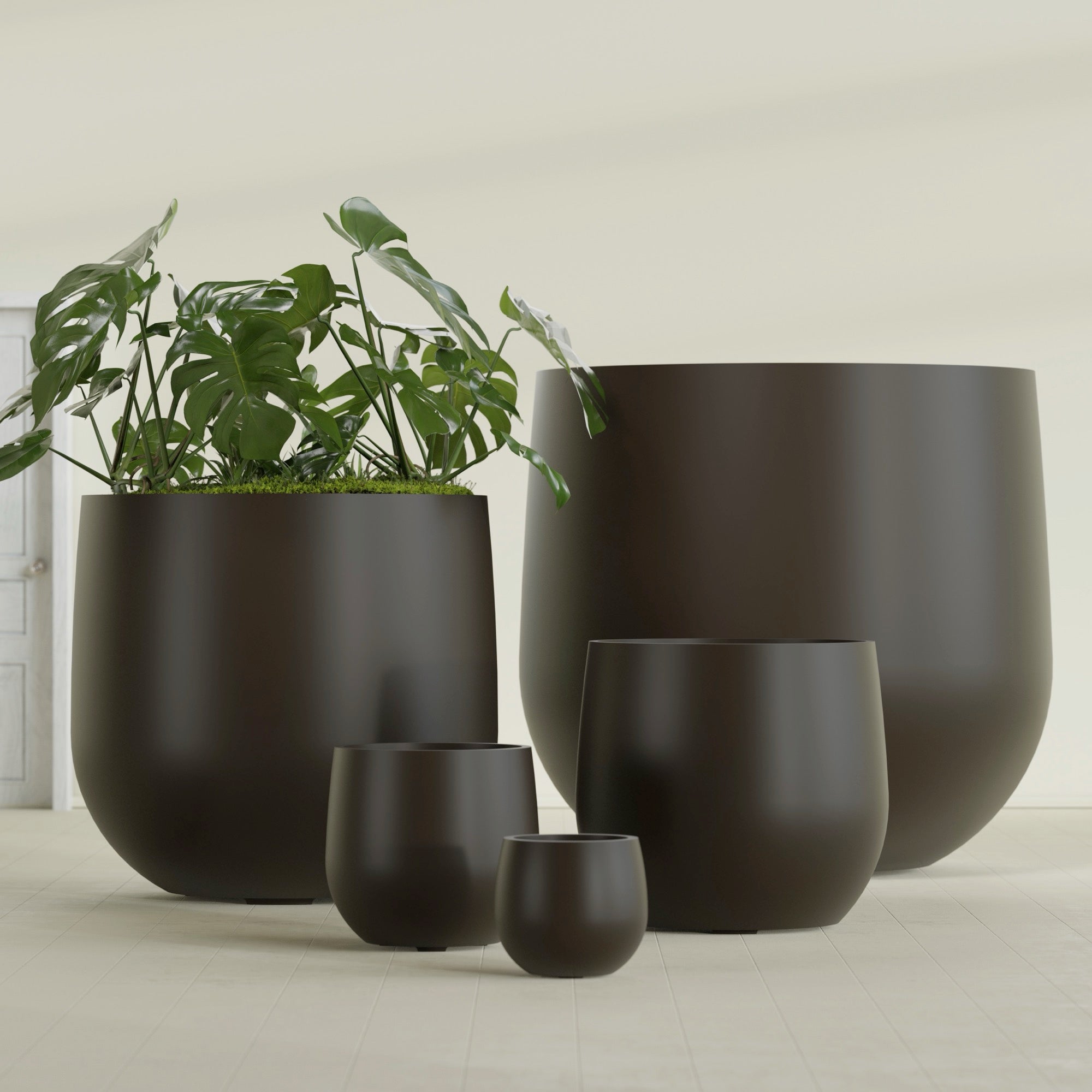 Westfield - 27in diam. x 25in - Matte Brown - Matte Brown,27 in diam. x 25 in H