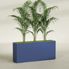 Potsdam Extra Large Long Rectangle Fiberglass Planter - 72 in x 16 in x 32 in - Matte Cobalt Blue - Matte Cobalt Blue,72 in x 16 in x 32 in