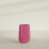 Tall Hayden Medium Round Fiberglass Planter - 12 in x 12 in x 20 in - Gloss Pink Violet - Gloss Pink Violet,12 in x 12 in x 20 in