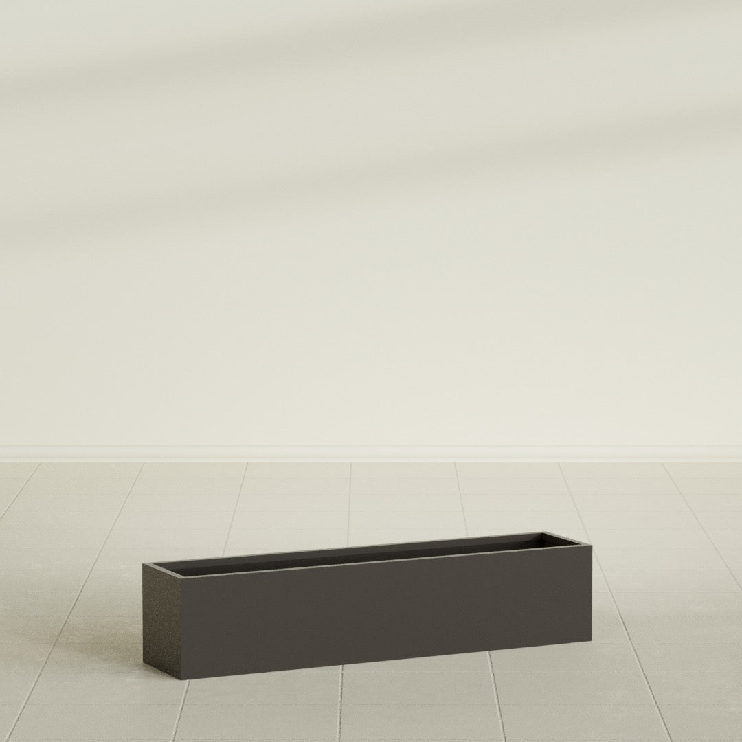 Monaco Rectangle - 32in x 7in x 7 - Matte Brown - Matte Brown,32 in x 7 in x 7 in