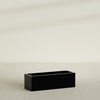 Reade Small Tabletop Rectangle Fiberglass Planter - 14 in x 5 in x 4.3 in - Gloss Black - Gloss Black,14 in x 5 in x 4.3 in