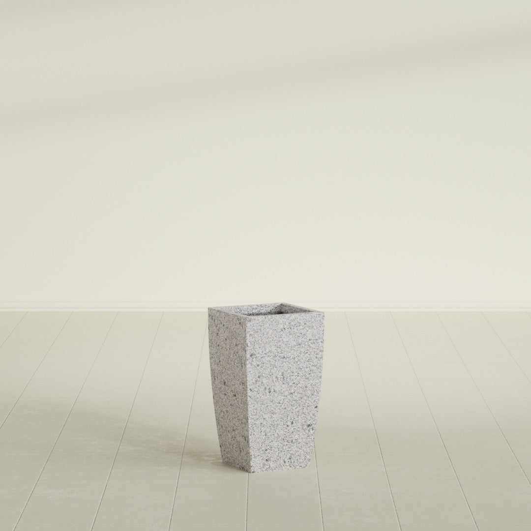 Tapered Column - 12in x 12in x 22in - StoneLight - Pearlstone - StoneLight - Pearlstone,12 in x 12 in x 22 in