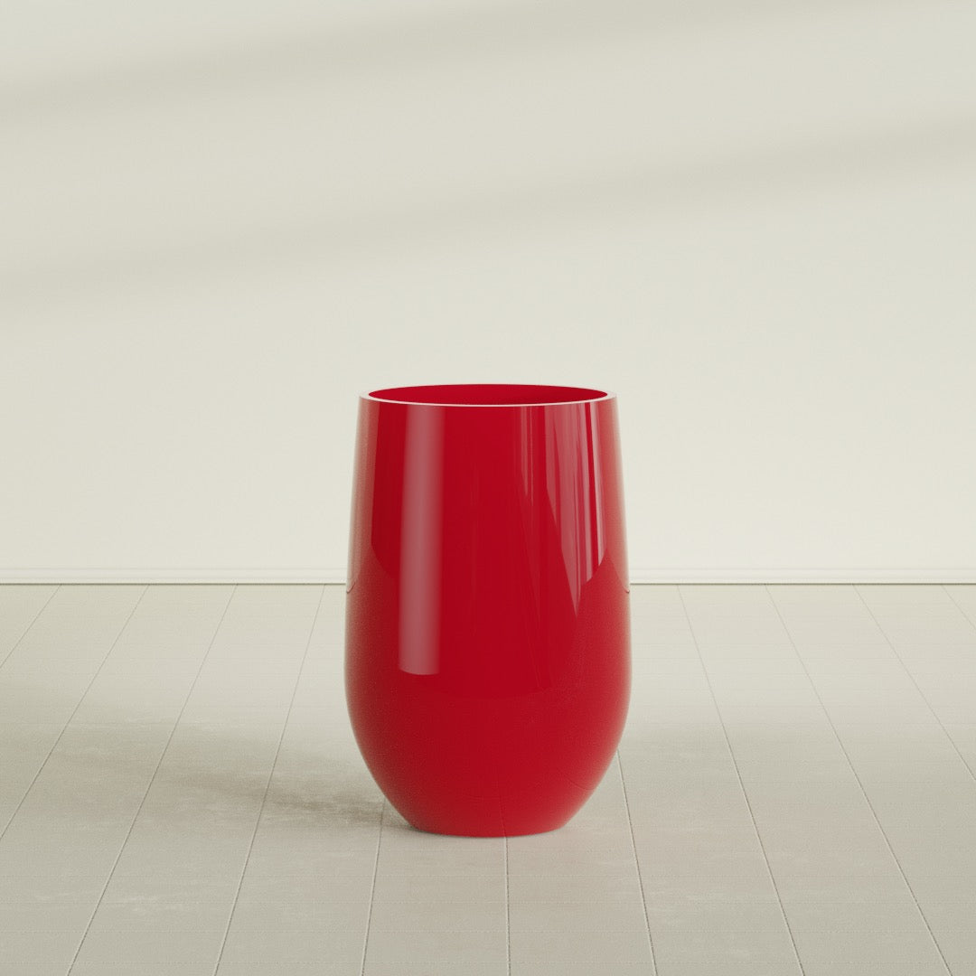 Westfield - 20in diam. x 30in - Gloss Red - Gloss Red,20 in diam. x 30 in H