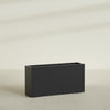 Hollywood Extra Large Narrow Rectangle Fiberglass Planter - 48 in x 12 in x 24 in - Matte Black - Matte Black,48 in x 12 in x 24 in