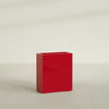 Perth Large Tall Rectangle Fiberglass Planter - 36 in x 16 in x 42 in - Gloss Red - Gloss Red,36 in x 16 in x 42 in