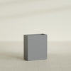 Perth Large Tall Rectangle Fiberglass Planter - 36 in x 16 in x 42 in - Metallic Gunmetal - Metallic Gunmetal,36 in x 16 in x 42 in