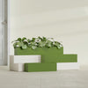 Monaco Rectangle - 32in x 7in x 7 - Satin Green - Satin Green,32 in x 7 in x 7 in