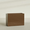Darwin Extra Large Long Rectangle Fiberglass Planter - 60 in x 24 in x 42 in - Metallic Bronze - Metallic Bronze,60 in x 24 in x 42 in