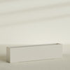 Miami Extra Large Narrow Rectangle Fiberglass Planter - 72 in x 12 in x 18 in - Satin Beige - Satin Beige,72 in x 12 in x 18 in