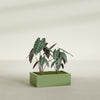 Antwerp Large Long Rectangle Fiberglass Planter - 36 in x 24 in x 12 in - Satin Green - Satin Green,36 in x 24 in x 12 in