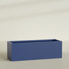 Granada Extra Large Long Rectangle Fiberglass Planter - 72 in x 24 in x 24 in - Matte Cobalt Blue - Matte Cobalt Blue,72 in x 24 in x 24 in