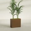 Potsdam Large Rectangle Fiberglass Planter - 36 in x 16 in x 32 in - Metallic Bronze - Metallic Bronze,36 in x 16 in x 32 in