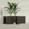 Perth Extra Large Long Rectangle Fiberglass Planter - 60 in x 16 in x 42 in - Matte Brown - Matte Brown,60 in x 16 in x 42 in