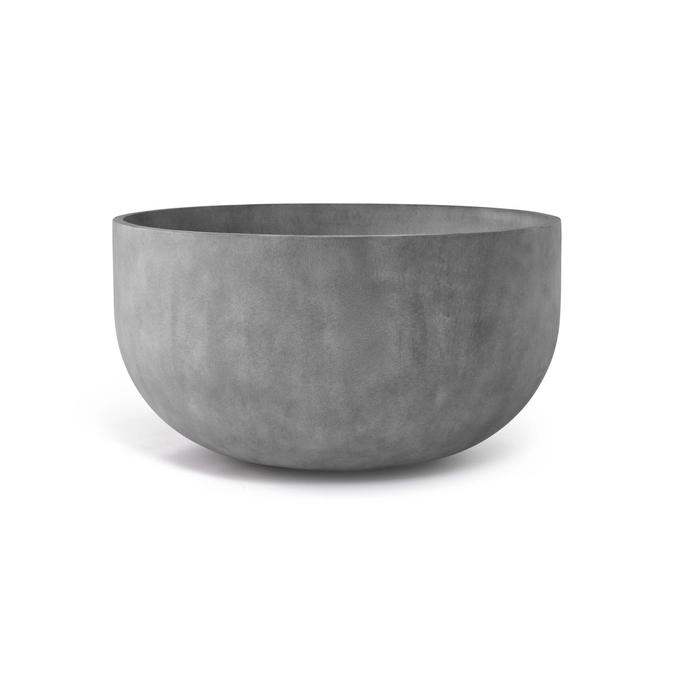 Roco - 24.4in diam. x 13in - Concrete Stone - Concrete Stone,24.4 in diam. x 13 in