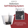 Indoor Self-Watering System 11.8 in x 11.8 in x 1 in - Compatible with 12" Rotterdam - Black,11.8 in x 11.8 in x 1 in