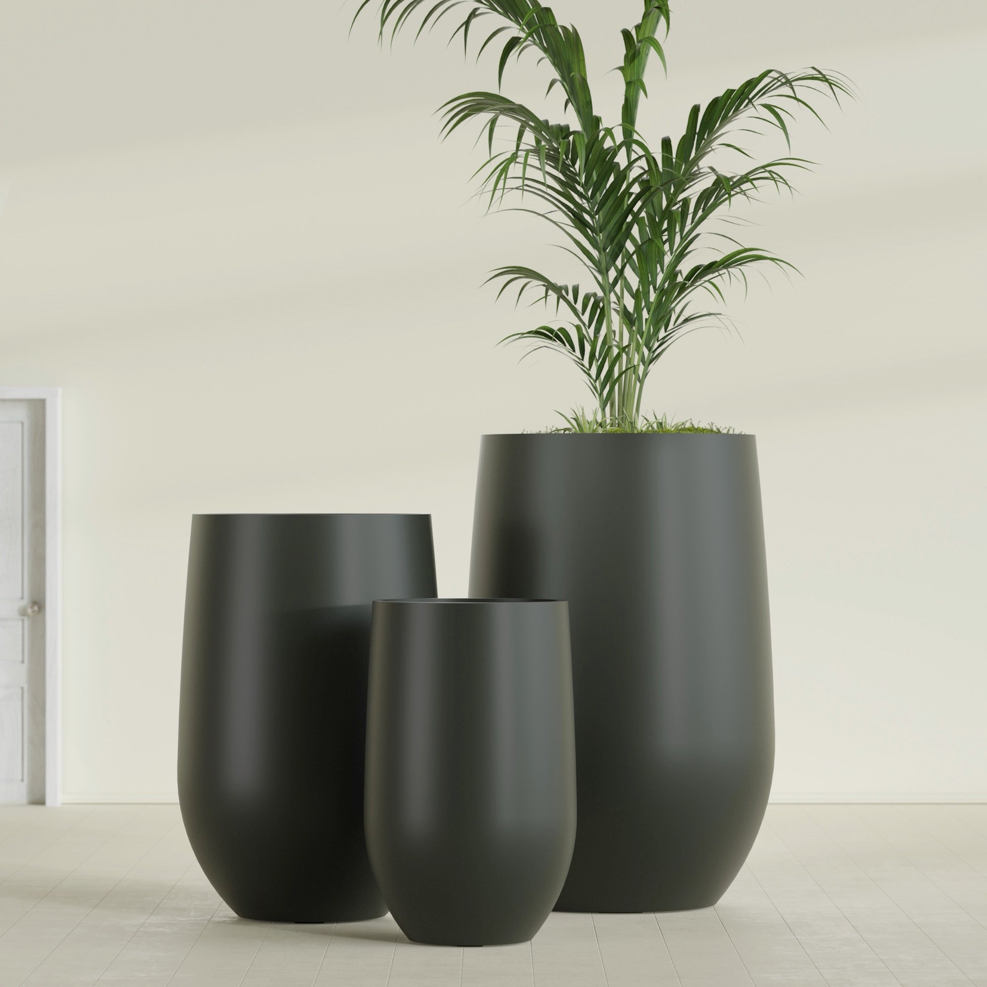 Westfield - 15in diam. x 24in - Matte Charcoal - Matte Charcoal,15 in diam. x 24 in H