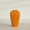 Bara Jar Large Round Fiberglass Planter - 24 in x 24 in x 37 in - Gloss Tangerine - Gloss Tangerine,24 in x 24 in x 37 in