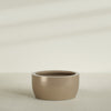 Casablanca Large Round Low Bowl Fiberglass Planter - 36 in x 36 in x 18 in - Metallic Gold - Metallic Gold,36 in x 36 in x 18 in